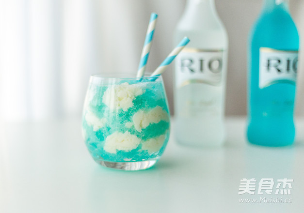 Blue Sky Cocktail Jelly recipe