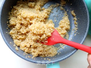 Quinoa Honey Bean Meat Floss Snowy Mooncakes recipe