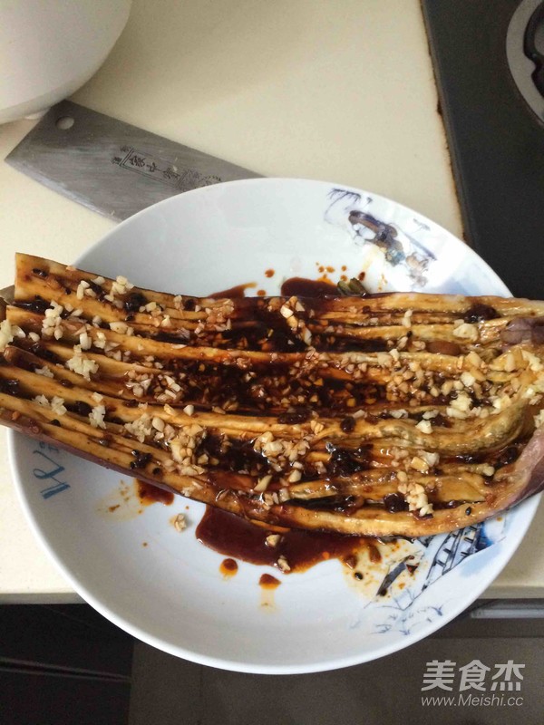 Microwave Version Grilled Eggplant recipe