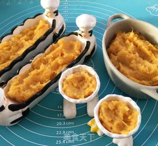 Baked Sweet Potato with Cheese recipe