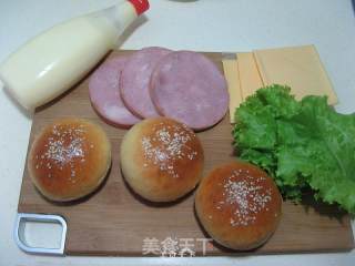 Ham Burger recipe