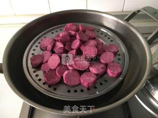 Purple Sweet Potato Milk Mantou recipe