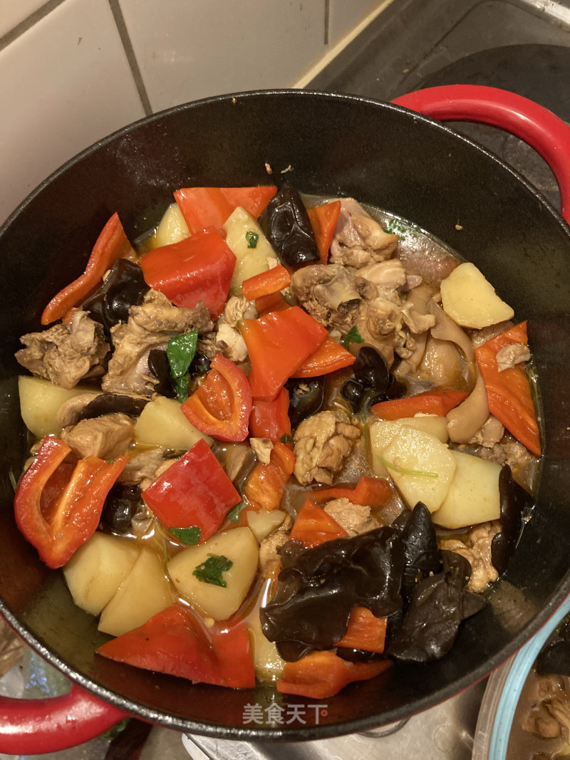 Yellow Braised Chicken recipe