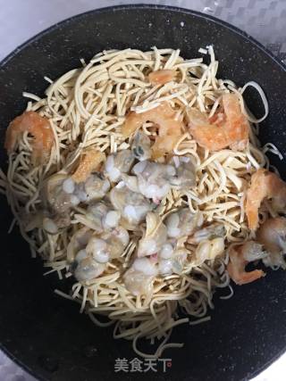 Seafood Boiled Dried Shreds recipe