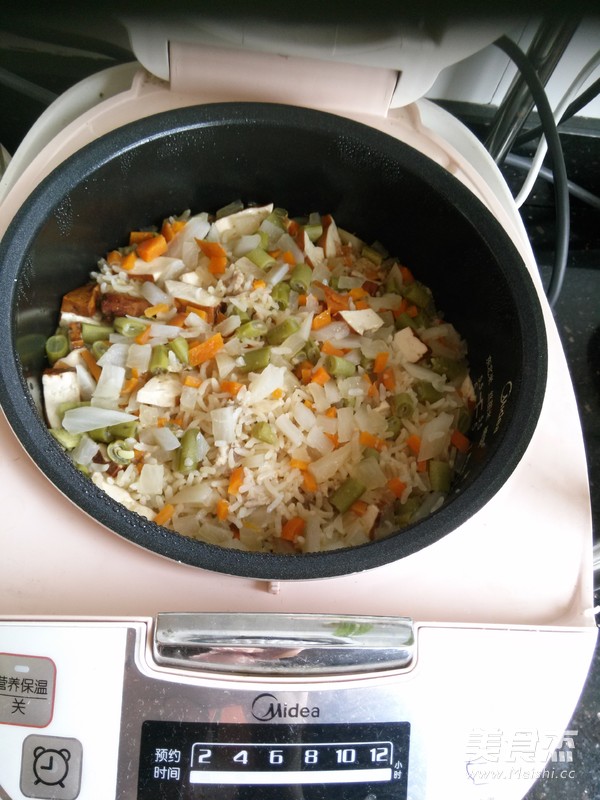 Oily Lazy Braised Rice recipe
