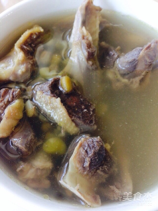 Mung Bean Pigeon Soup recipe