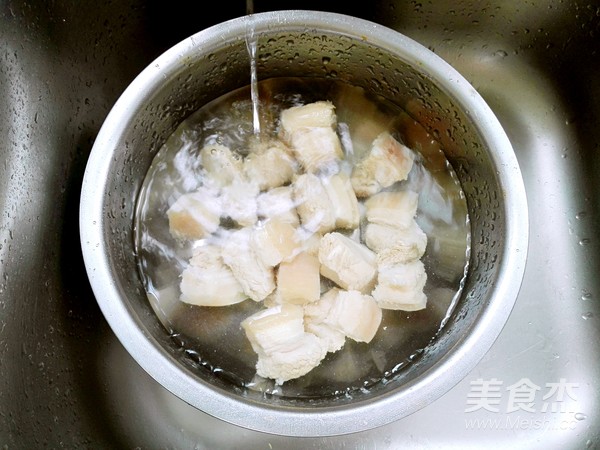 Braised Pork with Potato Vermicelli recipe