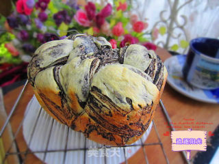 Chocolate Marble Toast--【dongling Fruit Spreading Bread Machine Trial Report】 recipe