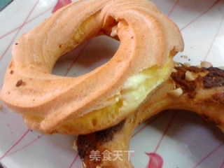 Cream Custard Puff Ring recipe