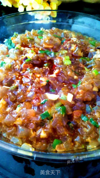 Sauce-flavored Fried Jelly recipe