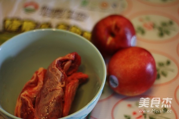 Grilled Beef Brisket with Peach recipe