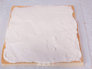 Tanabata Valentine's Day [cheese Cake Roll with Hearts in Love] recipe