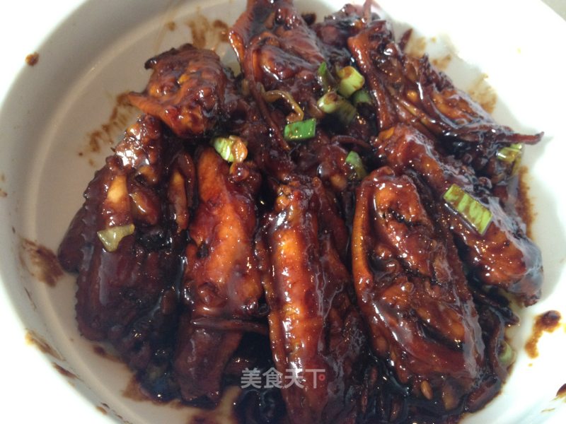 Braised Chicken Wings with Rock Sugar recipe