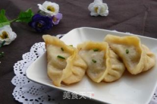 Fried Dumplings with Soup-frozen Fried Dumplings with Crab Skin recipe