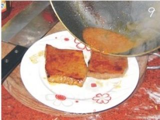 Beef Steak with Garlic Barbecue Sauce recipe
