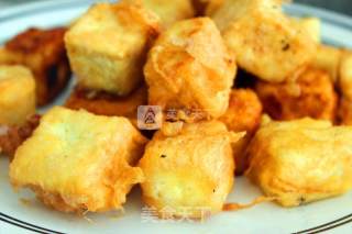 Crispy Fried Tofu with Sauce recipe