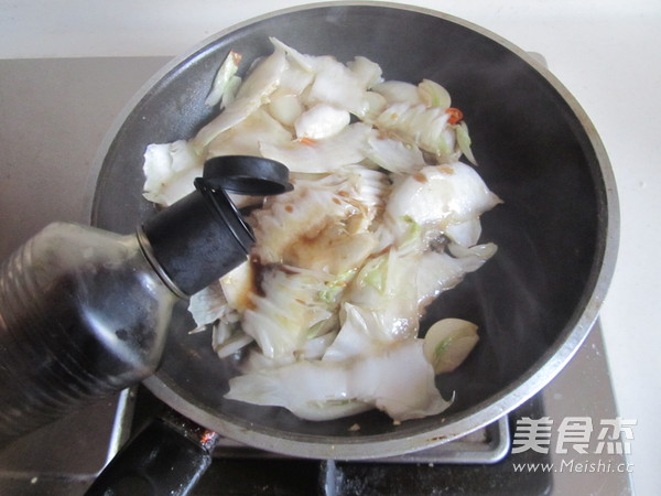 Vinegar Cabbage Stem recipe