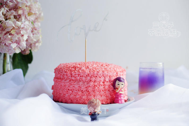 Girly Pink Cake recipe