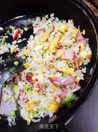 Lucky Baby Dining Table with Prawn Barbecued Rice recipe