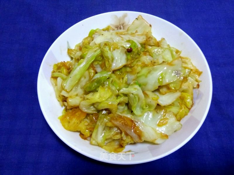 Shredded Cabbage in Oyster Sauce recipe