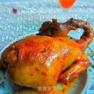 Microwave Roasted Chicken recipe