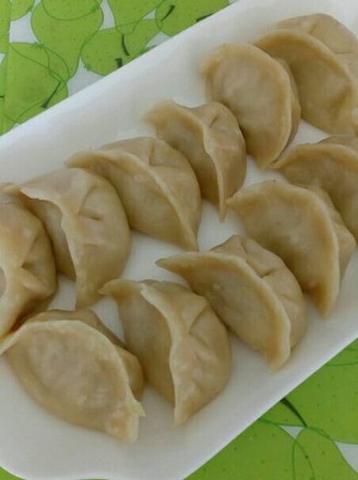 Steamed Dumplings with Pork and Radish Noodles recipe