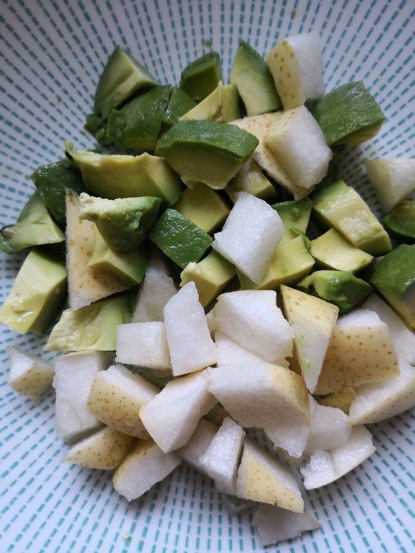 Avocado White Pear Juice recipe