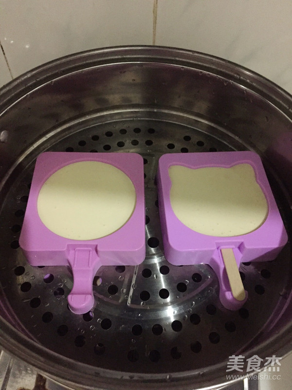 Steamed Cake (ice Cream Mold) recipe