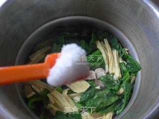 Tiancai Core Yuba Keel Soup recipe