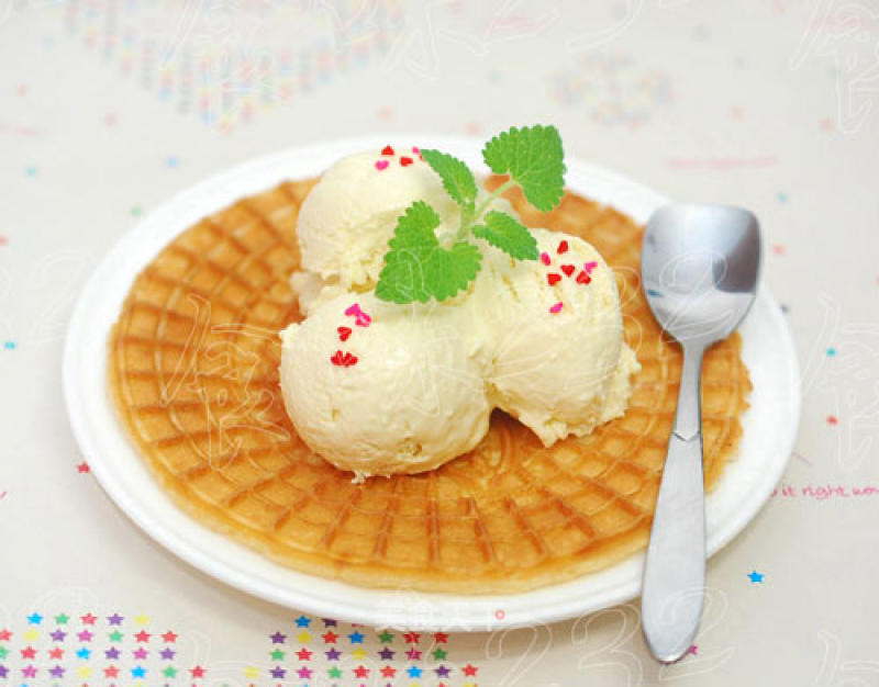 Crispy Durian Ice Cream recipe
