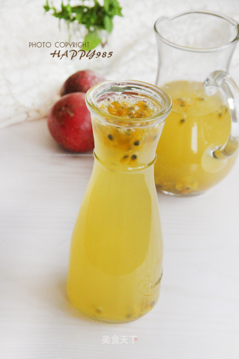 Create A Super Delicious Natural Drink in Minutes-honey Passion Fruit Drink recipe