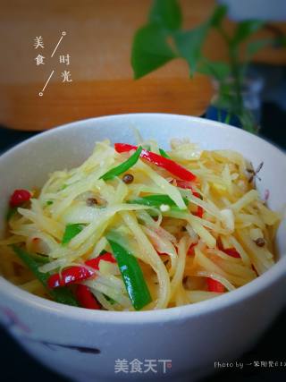 Double Pepper Potato Shreds recipe