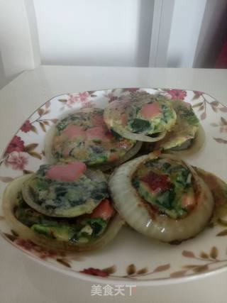 Egg Delicacy～children's Edition～egg Spinach Round Cake recipe