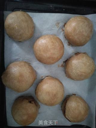 Whole Wheat Baked Buns (oven Version) recipe