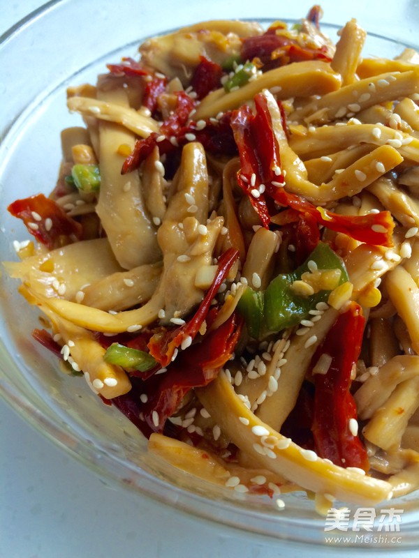 Spicy Shredded King Pleurotus recipe