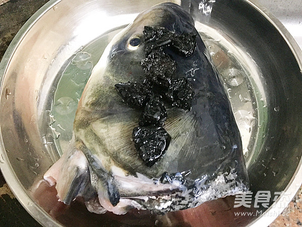 Steamed Fish Head with Lam Jiao recipe