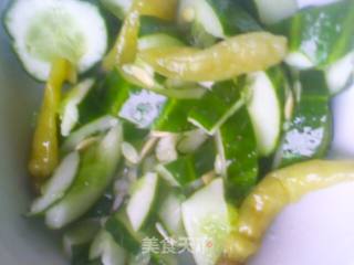 Refreshing Side Dish-fermented Bean Curd Mixed with Cucumber recipe