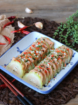 Winter Melon Buckle Luncheon Meat recipe