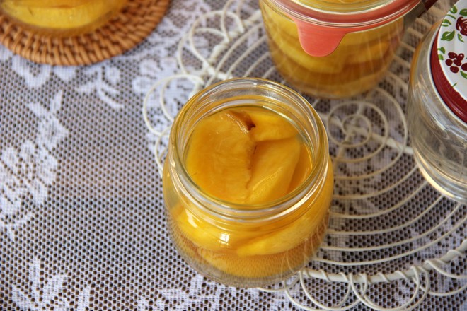 Canned Yellow Peaches (anhydrous Version) recipe