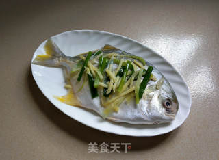 Braised Pomfret recipe