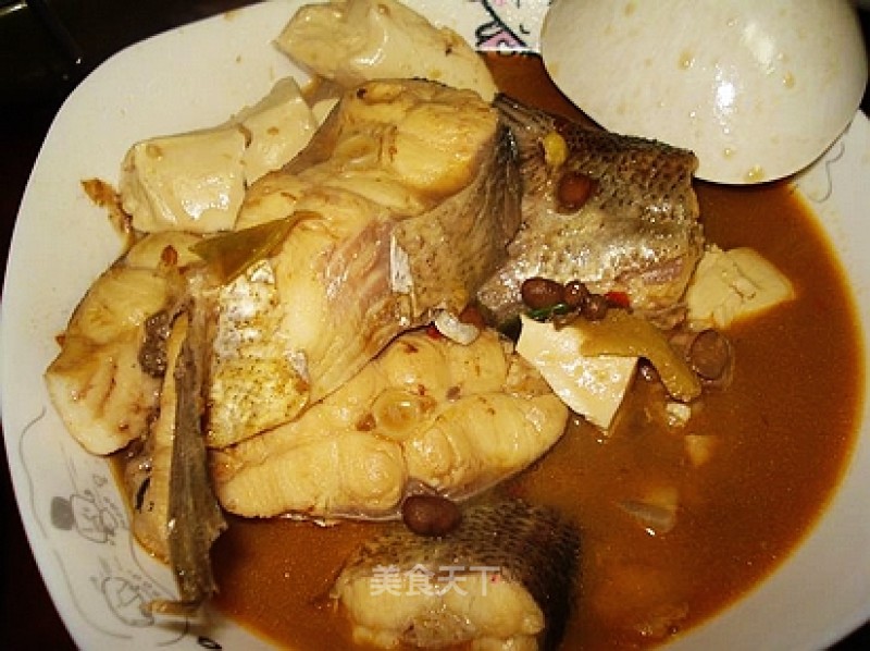 Silver Carp Stewed Tofu recipe