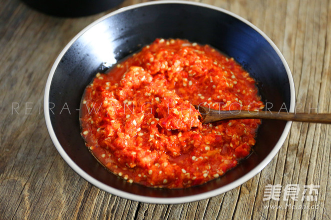 Chopped Pepper Sauce recipe