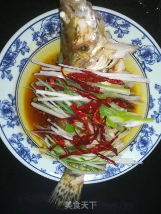 Steamed Mandarin Fish recipe