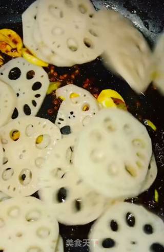 Spicy Lotus Root Slices recipe