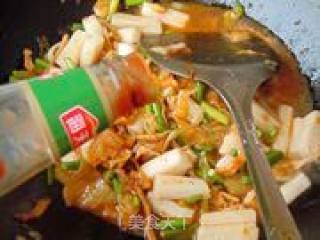 Stir-fried Rice Cake with Spicy Cabbage recipe