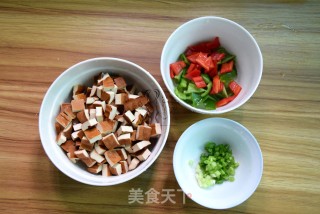 Double Pepper Peanut Dried Beans recipe