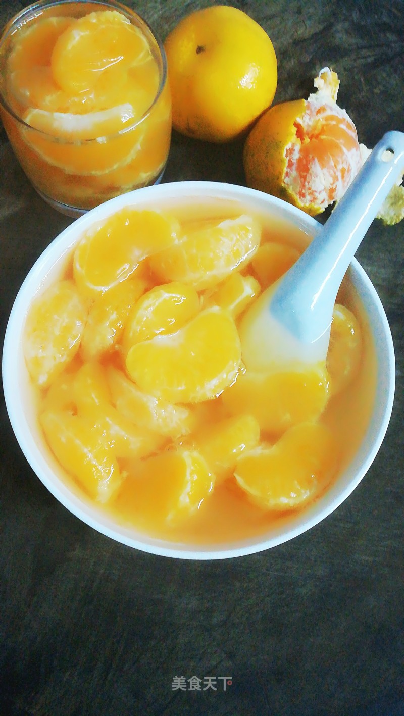 #秋滋阴润肺#bingtang Tangerine recipe