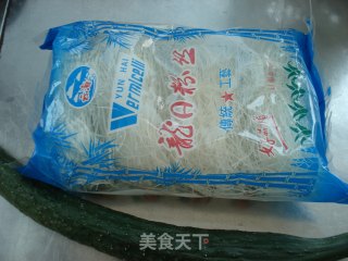 Cucumber Mixed Vermicelli recipe
