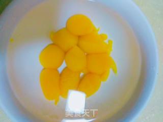 Molecular Cuisine --- Fried Mango Egg recipe