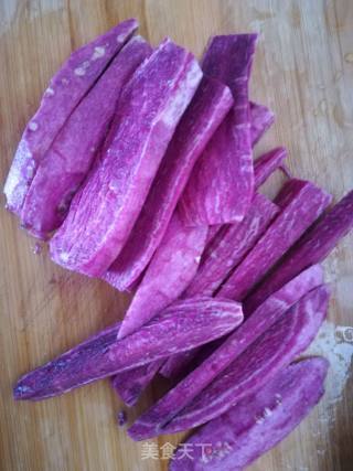 Purple Sweet Potato Sesame Ball recipe